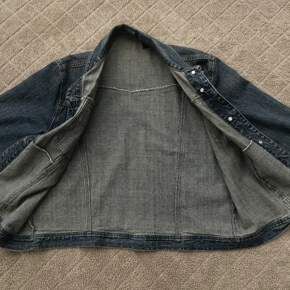 Willi Smith Wear Women's SZ Medium Demin Jacket Stretch Vintage 80's 90's‎ - Picture 11 of 11